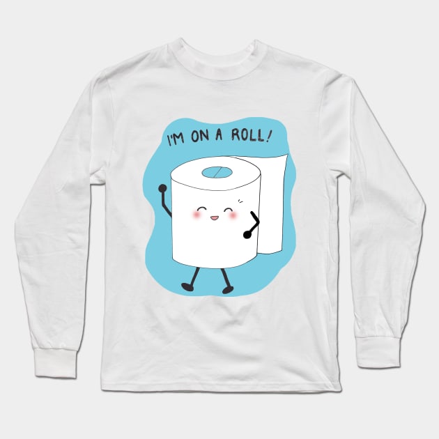 On A Roll Long Sleeve T-Shirt by EmilyBickell